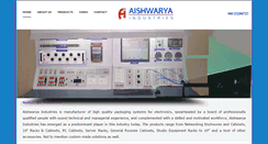 Desktop Screenshot of aishwaryaind.com